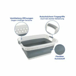 Wenko Wäschekorb Faltbar Weiß-grau 16 Wenko Wäschekorb Faltbar Weiß-grau -Günstiges Wenko Geschäft unnamed file 1010