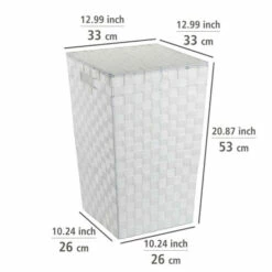 Wenko Wäschetruhe Adria Square Weiß -Günstiges Wenko Geschäft unnamed file 10140