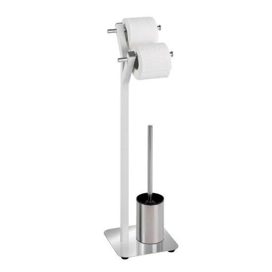 Wenko Stand WC-Garnitur Albero Weiß 3 Wenko Stand WC-Garnitur Albero Weiß