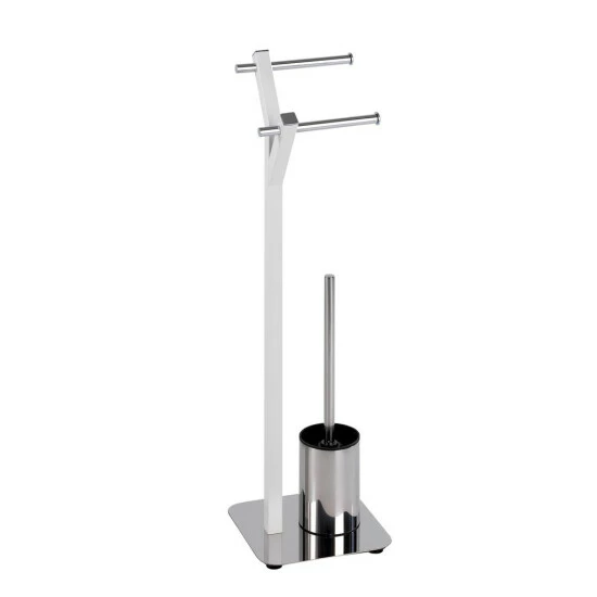 Wenko Stand WC-Garnitur Albero Weiß 5 Wenko Stand WC-Garnitur Albero Weiß – Bild 3