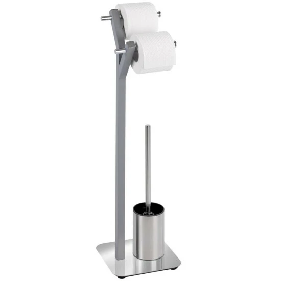 Wenko Stand WC-Garnitur Albero Weiß 6 Wenko Stand WC-Garnitur Albero Weiß – Bild 4