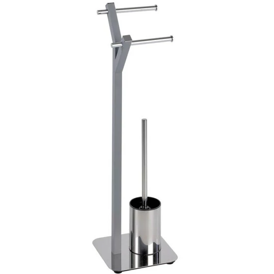Wenko Stand WC-Garnitur Albero Weiß 7 Wenko Stand WC-Garnitur Albero Weiß – Bild 5