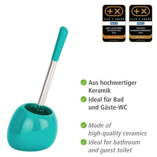 Wenko WC-Garnitur Polaris Petrol 5 Wenko WC-Garnitur Polaris Petrol – Bild 3