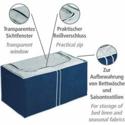 WENKO Jumbo Box Air Kleider Box Schutz Hülle Staub Kleidung Textil Aufbewahrung -Günstiges Wenko Geschäft unnamed file 10236