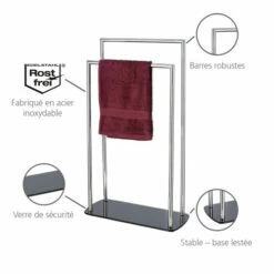 WENKO Handtuchhalter Ravina Edelstahl Glänzend, Rostfrei -Günstiges Wenko Geschäft unnamed file 1025