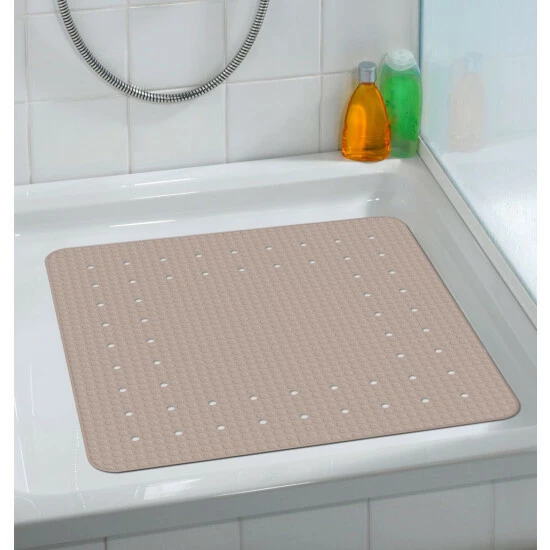 Wenko Duscheinlage Mirasol Taupe 4 Wenko Duscheinlage Mirasol Taupe – Bild 2