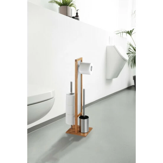 Wenko Stand WC-Garnitur Rivalta Bambus 11 Wenko Stand WC-Garnitur Rivalta Bambus – Bild 9