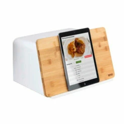 Wenko Brotkasten Mit Bambusbrett, Weiß 30 Wenko Brotkasten Mit Bambusbrett, Weiß -Günstiges Wenko Geschäft unnamed file 10434