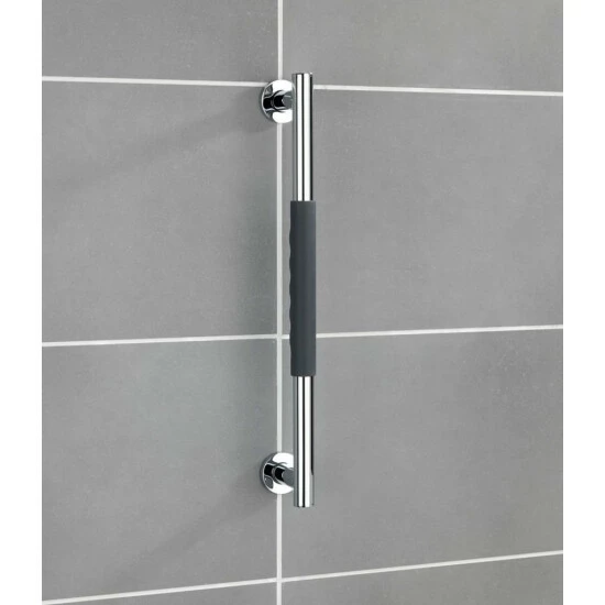 Wenko Wandhaltegriff Secura 50,5 Cm Schwarz 8 Wenko Wandhaltegriff Secura 50,5 Cm Schwarz – Bild 6