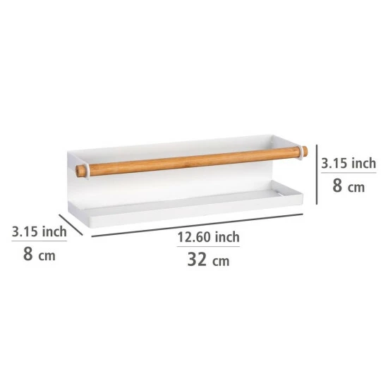 Wenko Gewürzregal Magna Weiß 11 Wenko Gewürzregal Magna Weiß – Bild 9