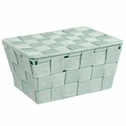 Wenko Aufbewahrungskorb Mit Deckel Adria Weiß -Günstiges Wenko Geschäft unnamed file 10506