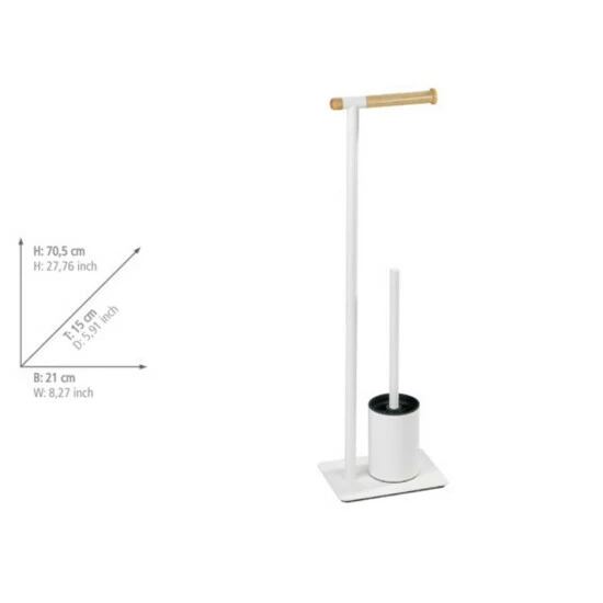 Wenko Stand WC-Garnitur Macao 6 Wenko Stand WC-Garnitur Macao – Bild 4