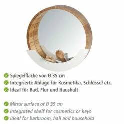 Wenko Wandspiegel Finja Mit Ablage -Günstiges Wenko Geschäft unnamed file 10627