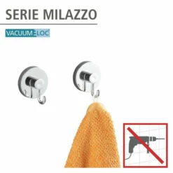 Wenko Vacuum-Loc® Haken-Set Rund 2er Set -Günstiges Wenko Geschäft unnamed file 10649