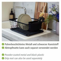 Wenko Geschirrabtropfer Drip Schwarz -Günstiges Wenko Geschäft unnamed file 1066