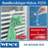 6er Set Wenko Heizungshaken Transparent Handtuchhaken Rundheizkörper Handtuchhalter Heizkörper Haken Kunststoff -Günstiges Wenko Geschäft unnamed file 10739
