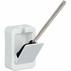 WENKO Static-Loc® WC-Garnitur Osimo, WC-Bürstenhalter, Innovative Bürstenform Aus Silikon, Befestige -Günstiges Wenko Geschäft unnamed file 10745