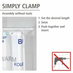 Wenko Teleskop Duschstange Extra Stark Weiß 110 - 245 Cm 23 Wenko Teleskop Duschstange Extra Stark Weiß 110 - 245 Cm -Günstiges Wenko Geschäft unnamed file 10788