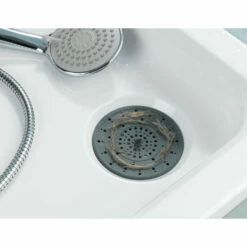 Wenko Abfluss-Sieb Silikon Grau -Günstiges Wenko Geschäft unnamed file 1080