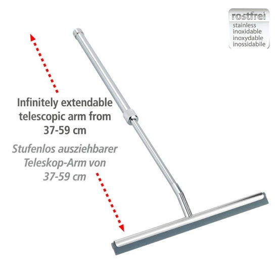 Wenko Teleskop Badezimmerwischer 8 Wenko Teleskop Badezimmerwischer – Bild 6