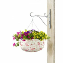 WENKO Blumenampel - ROSENDEKOR - Hängeampel - Pflanzenampel - Hängeschale -Günstiges Wenko Geschäft unnamed file 10856