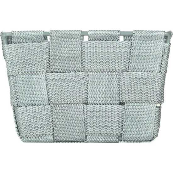 Wenko Aufbewahrungskorb Adria Mini Grau 6 Wenko Aufbewahrungskorb Adria Mini Grau – Bild 4
