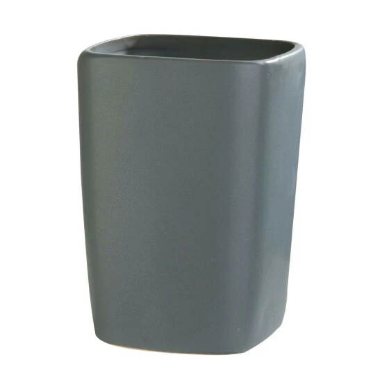 Wenko Zahnputzbecher Faro Grey 7 Wenko Zahnputzbecher Faro Grey – Bild 5