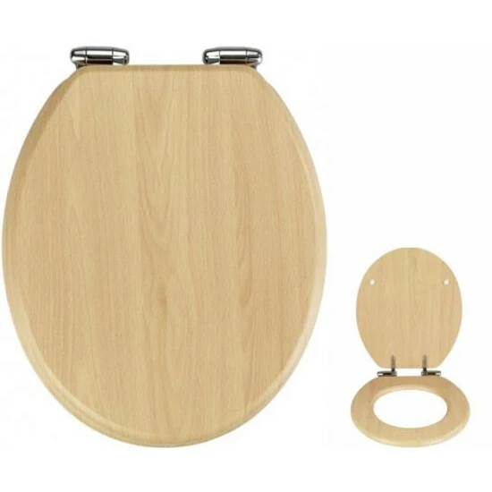 Wenko WC-Sitz Buche Natur 11 Wenko WC-Sitz Buche Natur – Bild 9