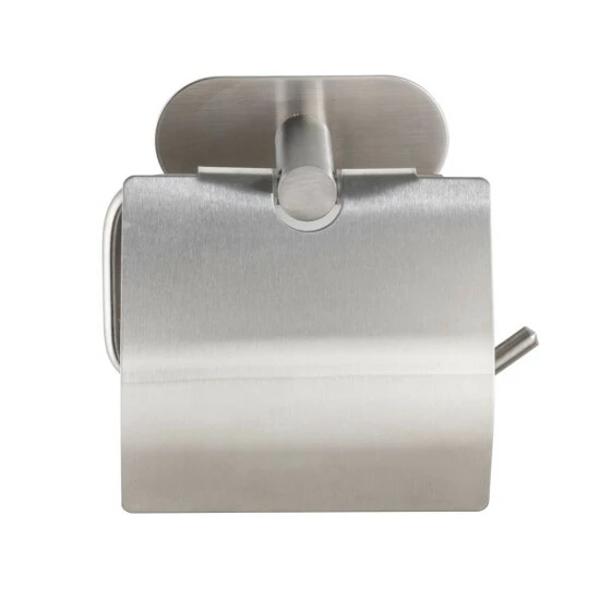 Wenko Turbo-Loc® Edelstahl Toilettenpapierhalter Mit Deckel Orea Matt 5 Wenko Turbo-Loc® Edelstahl Toilettenpapierhalter Mit Deckel Orea Matt – Bild 3