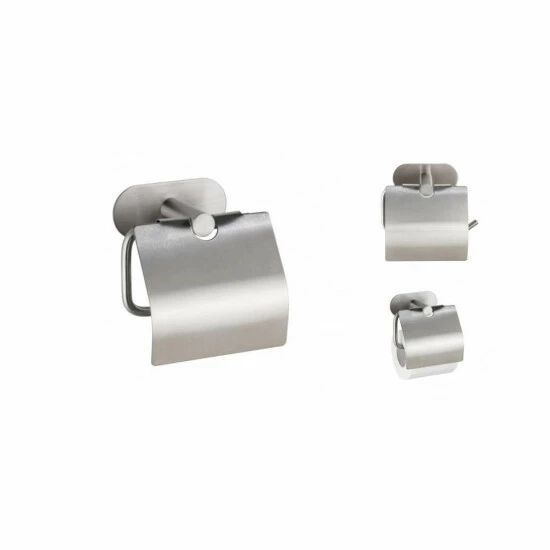 Wenko Turbo-Loc® Edelstahl Toilettenpapierhalter Mit Deckel Orea Matt 13 Wenko Turbo-Loc® Edelstahl Toilettenpapierhalter Mit Deckel Orea Matt – Bild 11