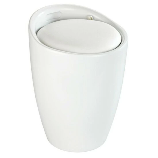 Wenko Hocker Candy Black Matt, Mit Wäschesack 11 Wenko Hocker Candy Black Matt, Mit Wäschesack – Bild 9