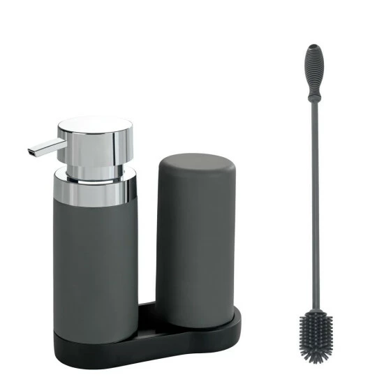 Wenko Easy-Squeez-e Spül-Set Anthrazit 6 Wenko Easy-Squeez-e Spül-Set Anthrazit – Bild 4