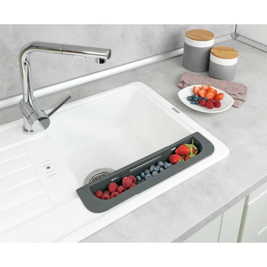 Wenko Spülorganizer Fino Grau 4 Wenko Spülorganizer Fino Grau – Bild 2