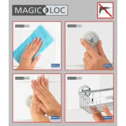 Wenko Magic-Loc Duschkopfhalter Fiorina -Günstiges Wenko Geschäft unnamed file 11143