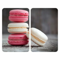 Wenko Herdabdeckplatte Universal Macarons 2er Set