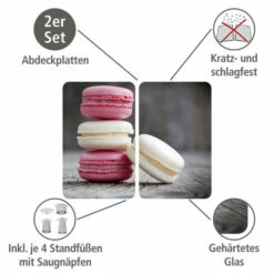 Wenko Herdabdeckplatte Universal Macarons 2er Set -Günstiges Wenko Geschäft unnamed file 11176