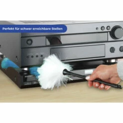 Wenko Staubwedel Set Blau 3-teilig