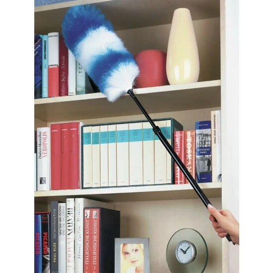 Wenko Staubwedel Set Blau 3-teilig 4 Wenko Staubwedel Set Blau 3-teilig – Bild 2