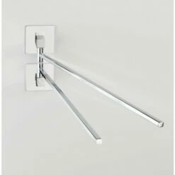 Wenko Turbo-Loc® Edelstahl Handtuchhalter 2 Arme Quadro -Günstiges Wenko Geschäft unnamed file 11319