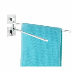 Wenko Turbo-Loc® Edelstahl Handtuchhalter 2 Arme Quadro -Günstiges Wenko Geschäft unnamed file 11321