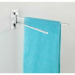 Wenko Turbo-Loc® Edelstahl Handtuchhalter 2 Arme Quadro -Günstiges Wenko Geschäft unnamed file 11322