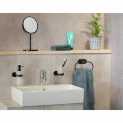 Wenko Turbo-Loc® Edelstahl Wandhaken Duo Orea Black Matt -Günstiges Wenko Geschäft unnamed file 11370