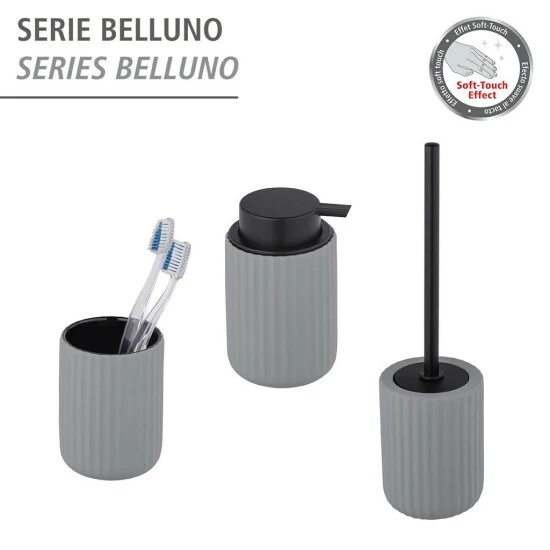 Wenko Zahnputzbecher Belluno Grau Keramik 10 Wenko Zahnputzbecher Belluno Grau Keramik – Bild 8