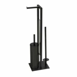 Wenko Geschlossene WC-Garnitur Rivalta Schwarz -Günstiges Wenko Geschäft unnamed file 11447