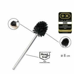 Wenko Geschlossene WC-Garnitur Rivalta Schwarz -Günstiges Wenko Geschäft unnamed file 11451