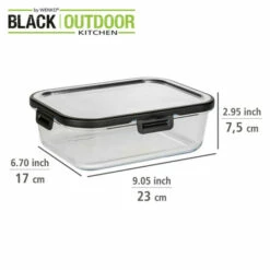 Wenko Glas Frischhaltedose Steel 1,5 L -Günstiges Wenko Geschäft unnamed file 11479