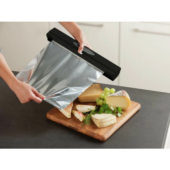 Wenko Folienspender Perfect Cutter Schwarz 3 Wenko Folienspender Perfect Cutter Schwarz