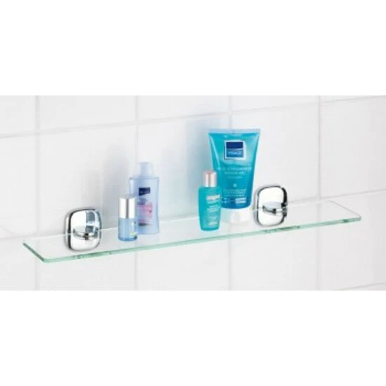 WENKO Glasablage Ribera Bad Dusche WC Waschbecken 17854100 3 WENKO Glasablage Ribera Bad Dusche WC Waschbecken 17854100