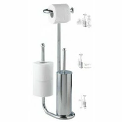 Wenko Stand WC-Garnitur Universalo Chrom -Günstiges Wenko Geschäft unnamed file 11605