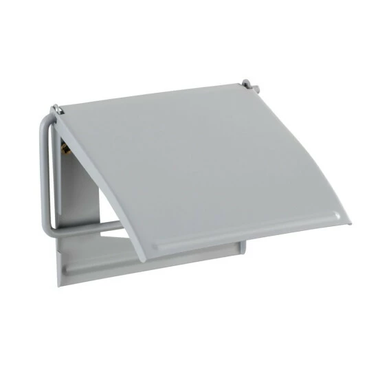 Wenko Toilettenpapierhalter Cover Grau 4 Wenko Toilettenpapierhalter Cover Grau – Bild 2